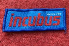 INCUBUS MORNING VIEW RARE VINTAGE 2001 WOVEN PATCH NR MINT UNUSED FREE POSTAGE