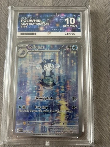 Poliwhirl 176/165 Pokémon TCG Ace Gem Mint 10