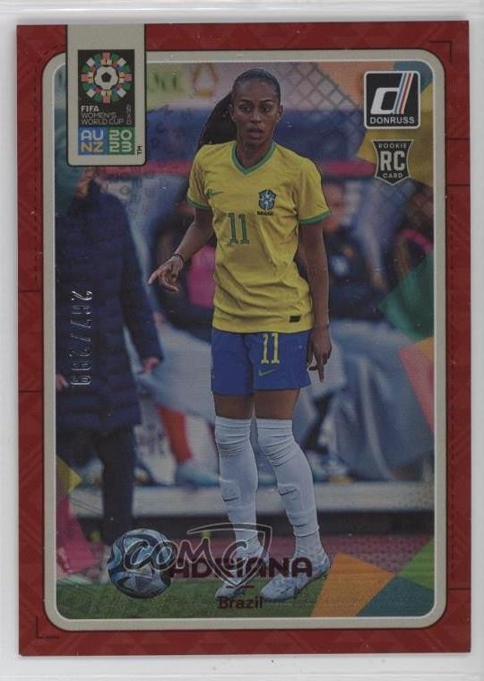 2023 Panini Donruss FIFA Women's World Cup Red /299 Adriana #13 Rookie RC 0g9r