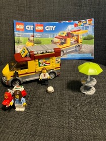 Lego City pizza van set 60150 retired set used complete with instructions 