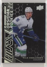 2020-21 SPx UD Black Obsidian Rookies 22/349 Nils Hoglander #OR-2 01ks