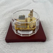 Ghibli Music Box The Name of Life Gold Metal w/Case Used Japan