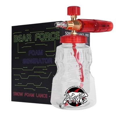 Pressure Washer Brass Foam Cannon Foam Generator Snow Foam Lance with 1/4  Qu...