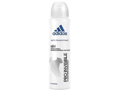Adidas Damen Deo Spray Pro Invisible 48h Anti-Flecken Antitranspirant 6x150 ml