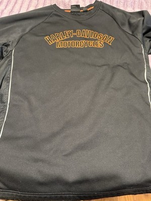 Harley-Davidson H-D Performance Graphic lined long sleeve Shirt Black Size L
