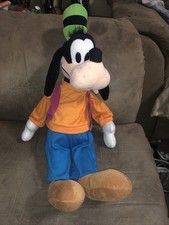 Disneyland Goofy Large Plush Toy Stuffed Animal Classic Friend Long Ears 20"