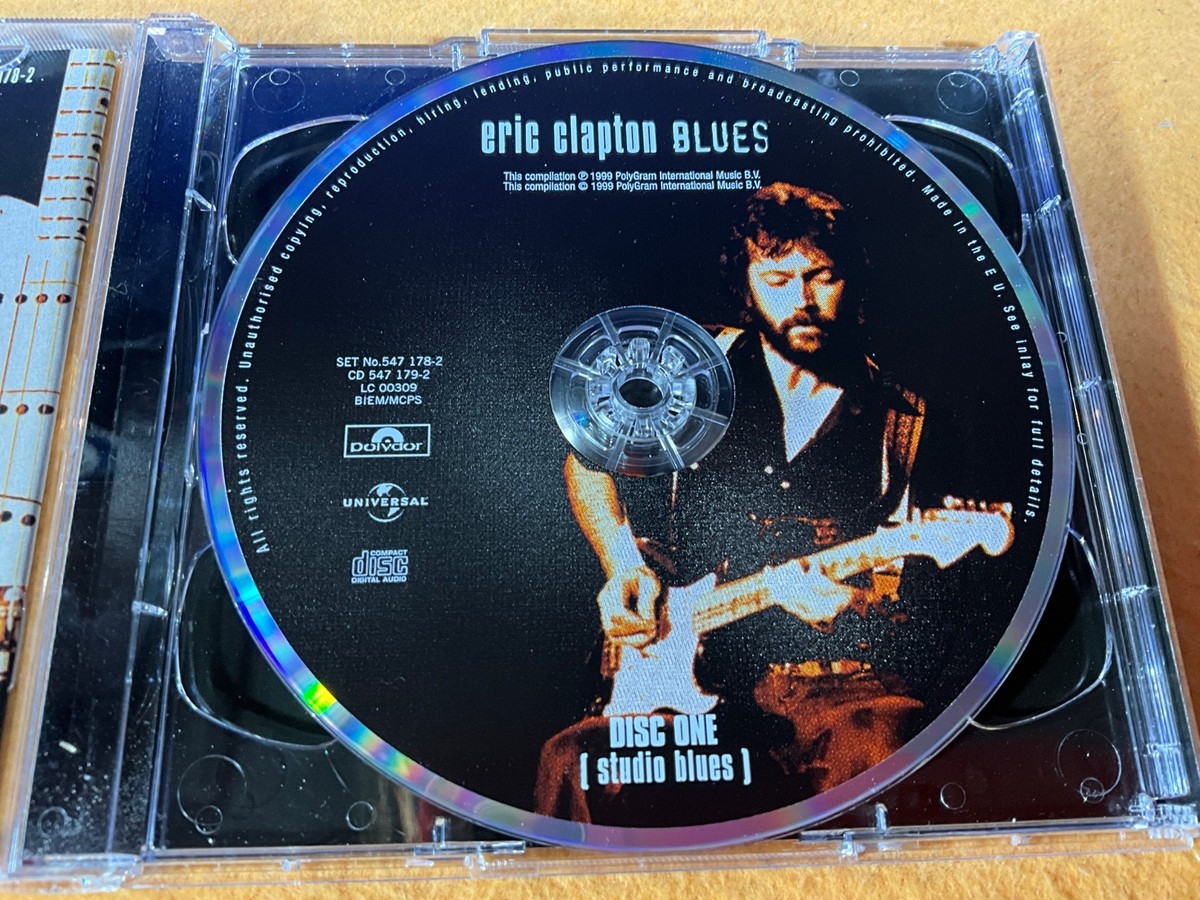 Q13-27 ERIC CLAPTON Blues - 1999 - POIYGRAM 547178-2 - 2 CD SET
