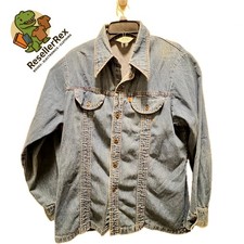 Vintage Levis Panatela Denim Trucker Jacket Blue Jean Western Style