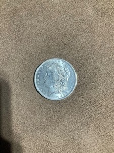 1884 o morgan silver dollar
