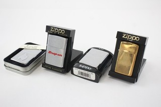 Zippo Pocket Lighter Tobacciana Collection Good Spark Assorted Designs and Metal