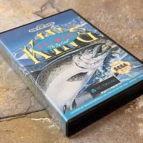 King Salmon: The Big Catch Case & Cartridge - Sega Genesis