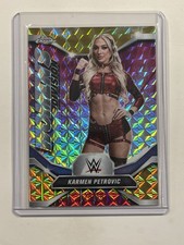 KARMEN PETROVIC 2026 Topps Chrome WWE Gold Geometric Women’s Division # 29/50