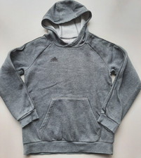 ADIDAS Kapuzenpullover 152 grau Hoodie Pullover Sweatshirt