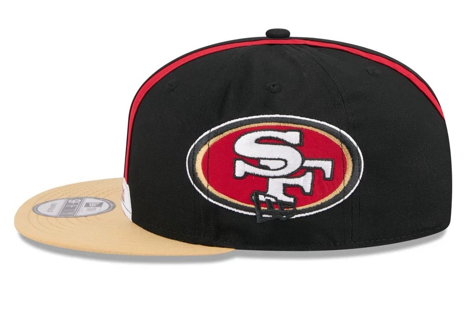 旧金山 49 人队 2025 NFL 竞争对手头盔包 New Era 9FIFTY 平沿帽 — 第 4/4 张图片