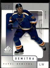 2000-01 SP Game Used #53 Pavol Demitra St. Louis Blues