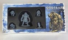 Godtear: Halftusk Warden Of The Stonekin Isle & Froglodytes Champions Set