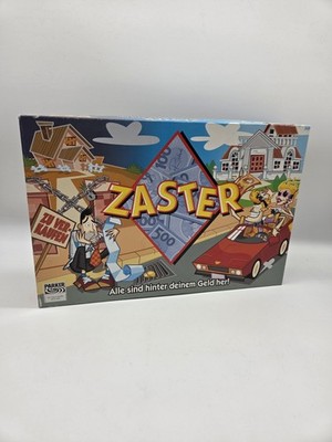 Zaster Parker Gesellschaftsspiel Komplett Vintage 2002 Familienspiel Brettspiel