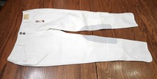 Tailored Sportsman NEW Trophy Hunter breeches, low/ front white 32L long b