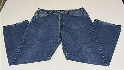 Vtg Levis 505 Jeans Mens Tag 38x29 Measure 36x29 Blue Denim Straight Y2K
