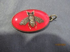 GUCCI ZIP PULL   CHARM  1.25 INCH  RED GOLD tone,  METAL , SO PRETTY