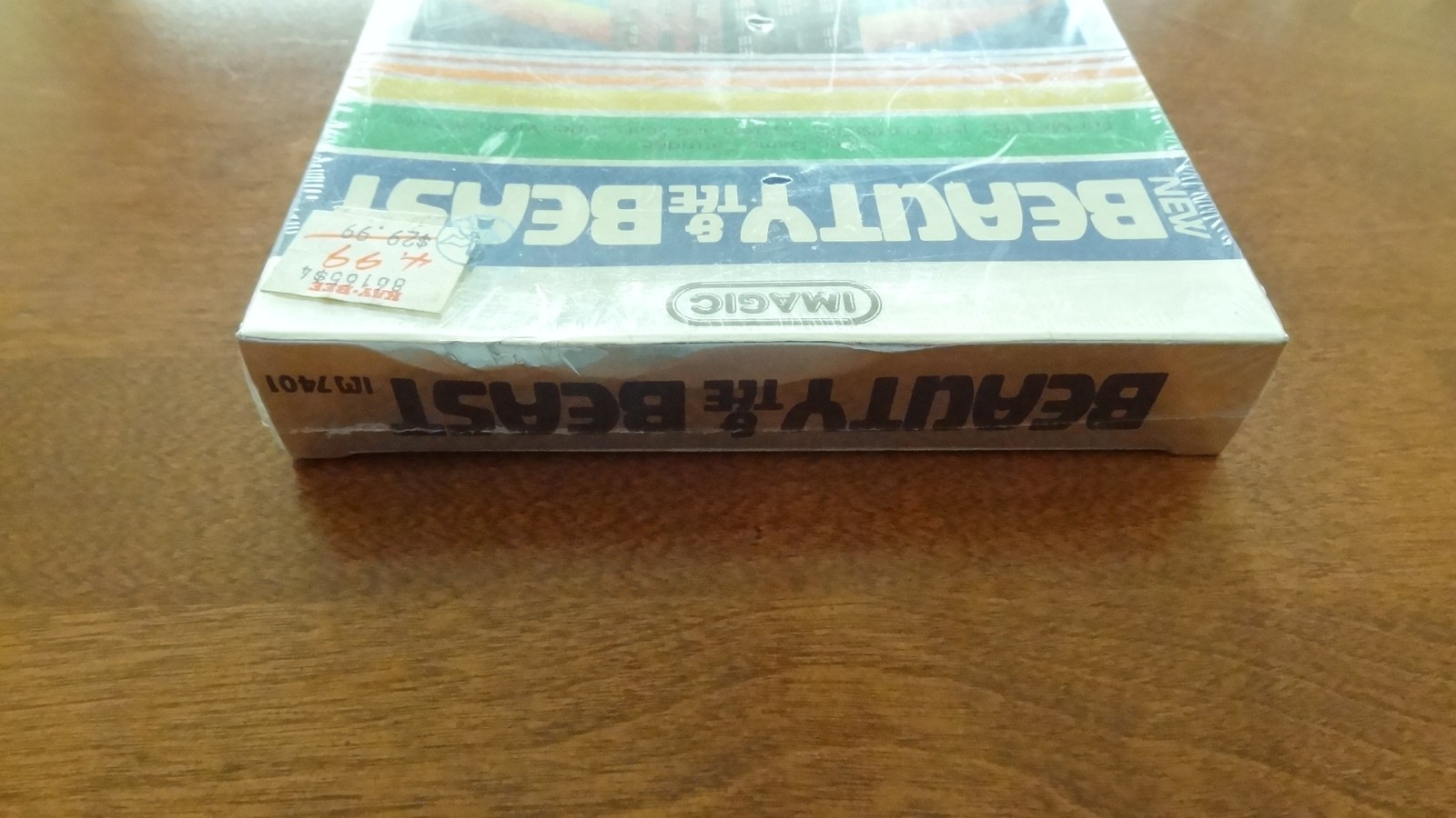 INTELLIVISION IMAGIC BEAUTY & THE BEAST BOXED SEALED