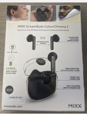 Image of Mixx StreamBuds ColourChroma Wireless Earbuds 2-Pack New Sealed
