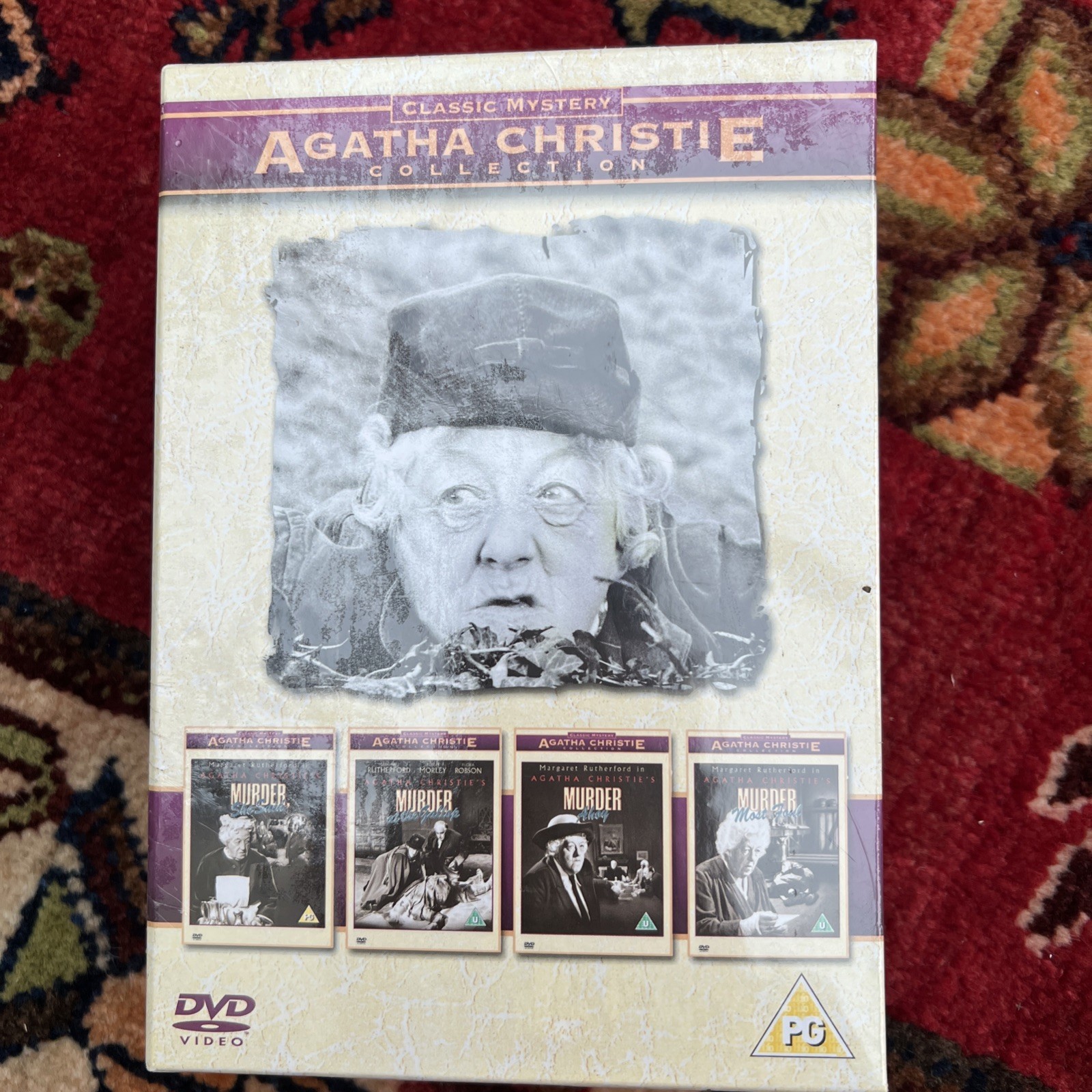 Agatha Christie Miss Marple Collection-Margaret Rutherford-Discs Sealed Unopened
