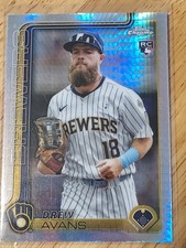 2025 Topps Chrome Update Series - Drew Avans #USC47 Prism Refractor (RC)