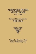 Virginia Lee Hutches Albemarle Parish Vestry ...