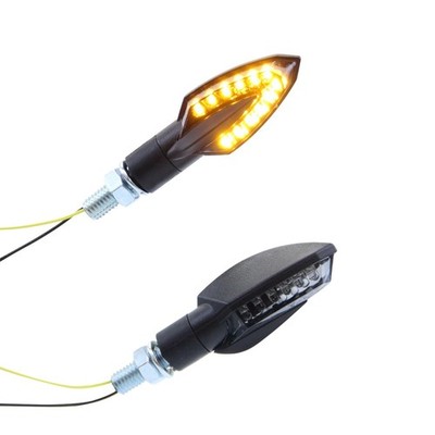 4x LED MINI INDICATORS VINCI UNIVERSAL M8 E-Number Motorcycle ATV
