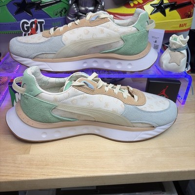 Men's Size 10 1/2 PUMA Shoes Wild Rider x Animal Crossing New Horizons