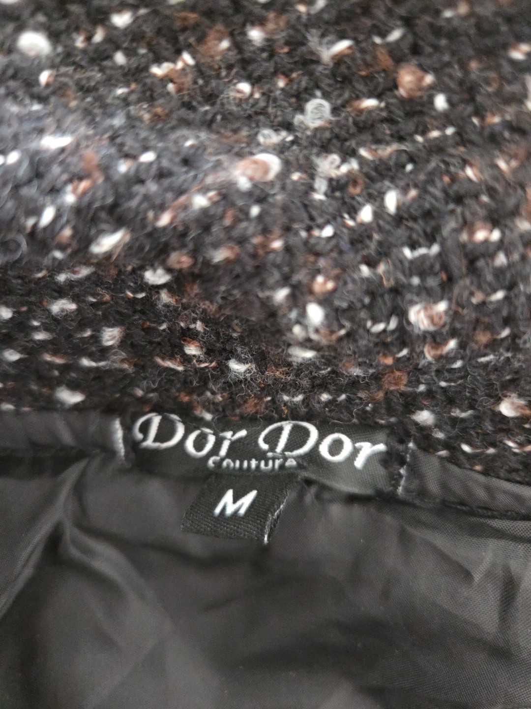 Dor Dor Couture Jacket Womens Patchwork Brocade F… - image 12