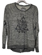 Wizarding World Harry Potter Deathly Hallows Sweatshirt Medium Universal Studios
