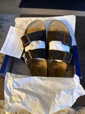 Birkenstock Arizona Mocha Soft Footbed Sandal Women's shoes Brand-new and Box
