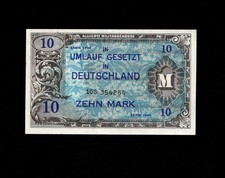 Germany (AMC) 10 Mark Note - 1944 - P194a - Uncirc.