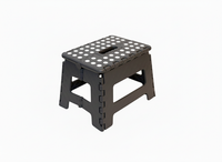 Klapptritt, Tritthocker, Sitzhocker, Faltbar, Kinder H 22 Cm Bis 150 Kg, Grau