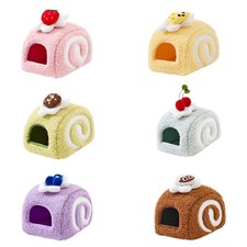 Hamster Warm Bed Habitat Cute Lovely Winter Cozy Hideout Small Animals Bedding