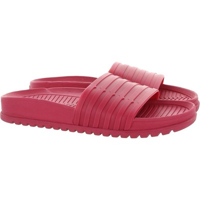 Hunter for Target Womens Pink Pool Slide Sandals Shoes 6 Medium (B,M) BHFO 9818