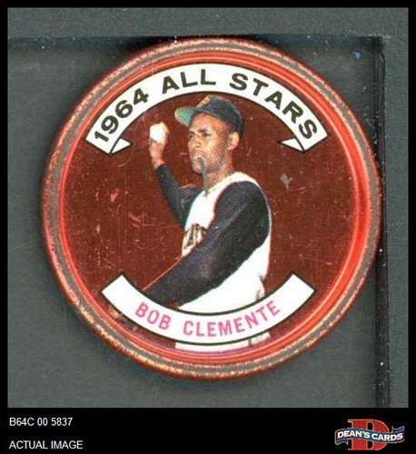 Roberto Clemente #150 1964 Topps Coins card