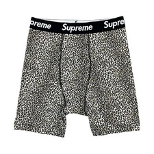 Supreme x Hanes Boxer Briefs Leopard