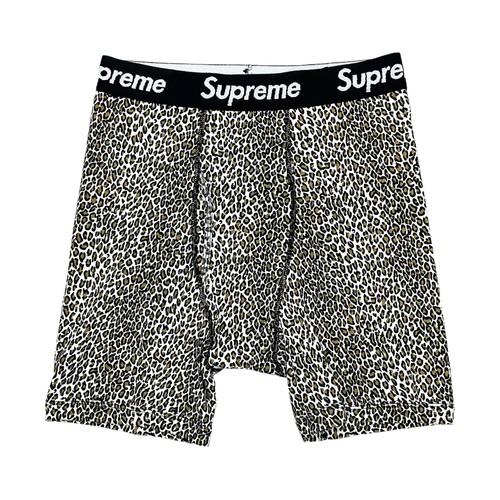 Supreme x Hanes Boxer Briefs Leopard - $20.00