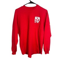 Disney Parks Walt Disney World Spirit Jersey Red Est 1971 Puff Print XS