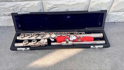 Kawai KFL-145ES Querflöte mit Koffer und Tasche