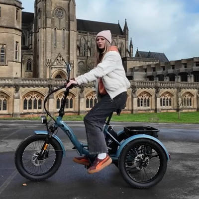 FAFREES F20 MATE Elektro Dreirad Klapprad 250W 20AH 20 Zoll 3-Rad eBike mit Korb