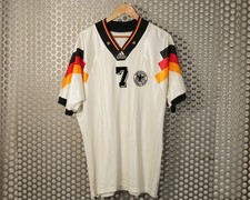 GERMANY NATIONAL TEAM 1992/1993 AUTHENTIC VINTAGE/RETRO SHIRT N.7 - XL