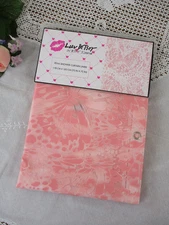 NWT Betsey Johnson PEVA Shower Curtain Liner with Pink Butterflies 70 X 72"