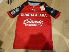 NWT Puma 2022 Chivas Guadalajara Authentic Red 3rd Jersey (Medium, LARGE, XXL)