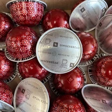 Nespresso Vertuo Gingerbread Barista Creations Coffee Pods 20ct LOOSE SEE PICS