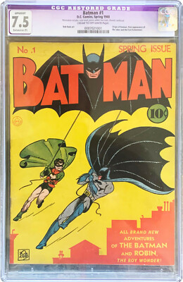 Batman Comic First Edition