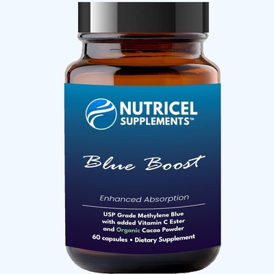 Memory & Focus Supplement: Methylene Blue Capsules (USP Grade) + Vitamin C Ester